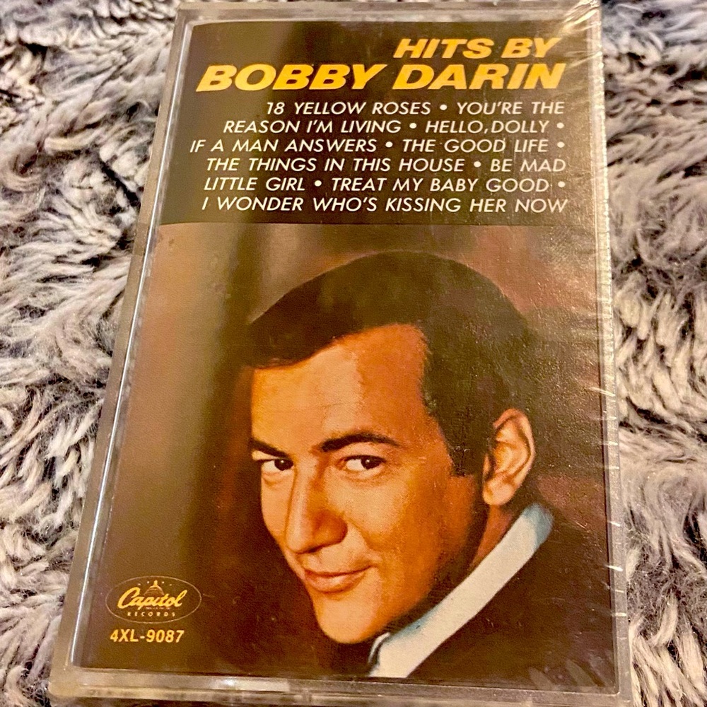 Hits By Bobby Darin SEALED VINTAGE Cassette Tape Capital Records 1984